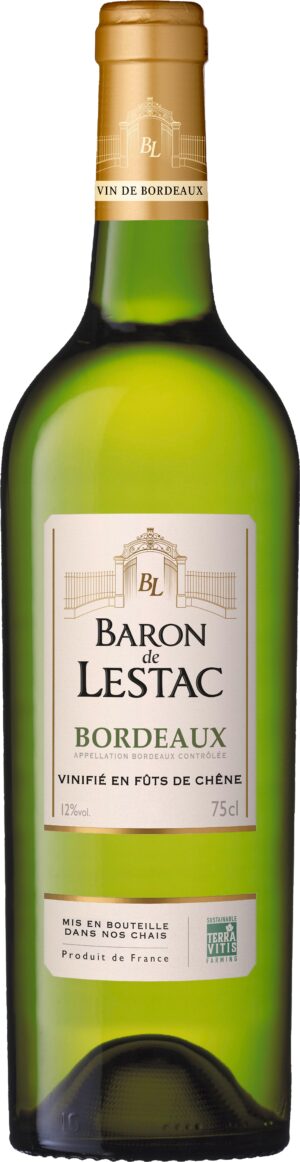 Baron de Lestac Bordeaux blanc 75cl