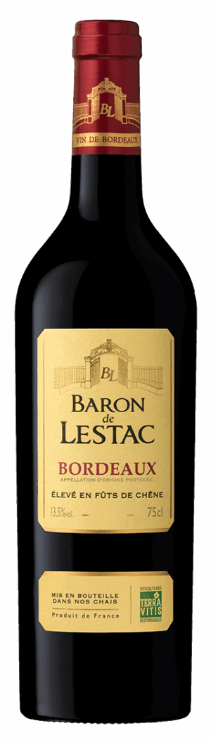 Baron de Lestac Bordeaux rouge 75cl