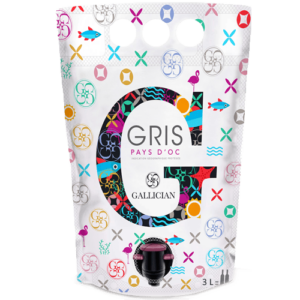 Bib Galliflex Gris - IGP Pays d’Oc 3L