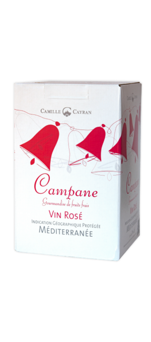 C.Cayran - Bib IGP Méditerranée Rosé Campane 5L
