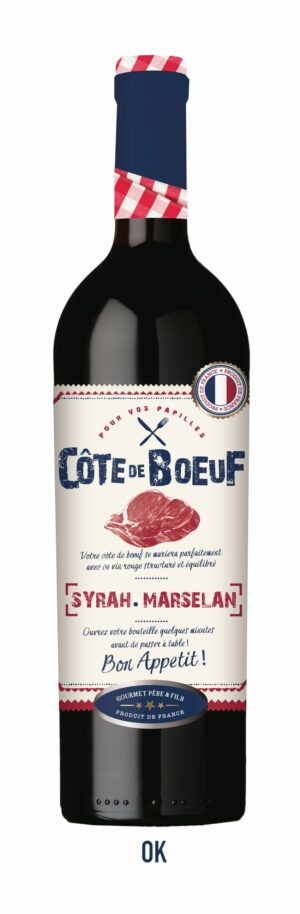 Côte de boeuf Syrah-Marselan 75cl