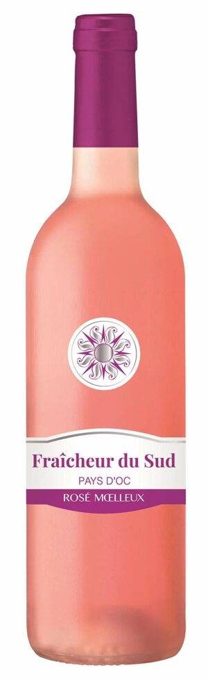 Fraîcheur du Sud rosé moelleux - IGP Pays d'Oc 75cl